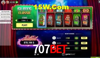 Game Providers 707Bet